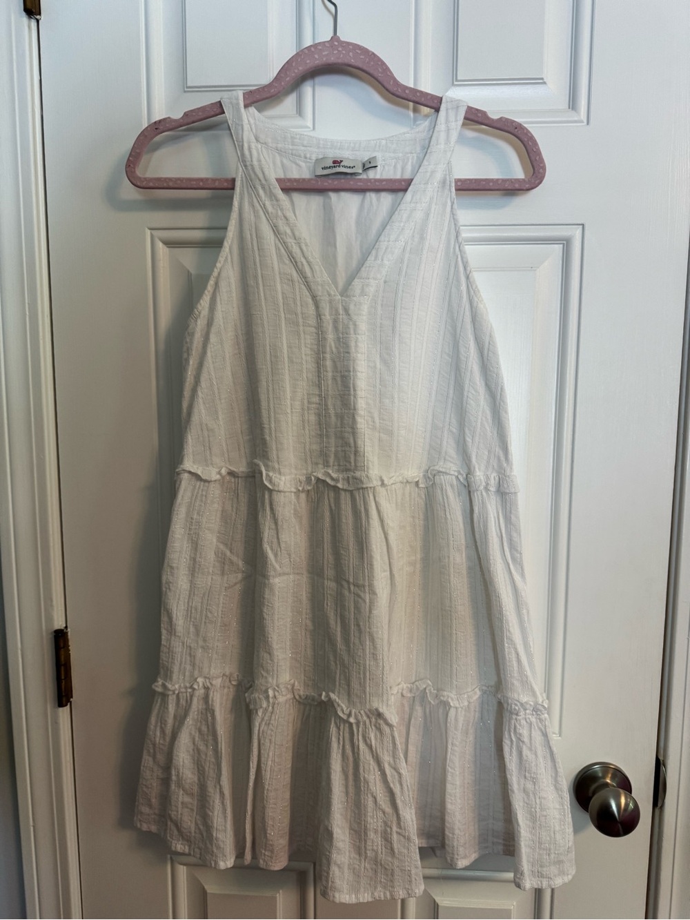 Vineyard Vines White Dress Size S